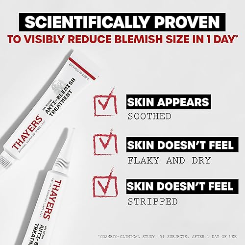 THAYERS RAPID ACNE TREATMENT WITH 10 SULFUR, NIACINAMIDE GLYCOLIC ACID 0.68 FL OZ