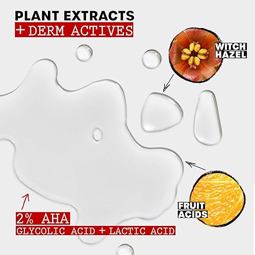 THAYERS 2 AHA EXFOLIATING TONER WITH GLYCOLIC LACTIC ACID, WITCH HAZEL, 12 OZ