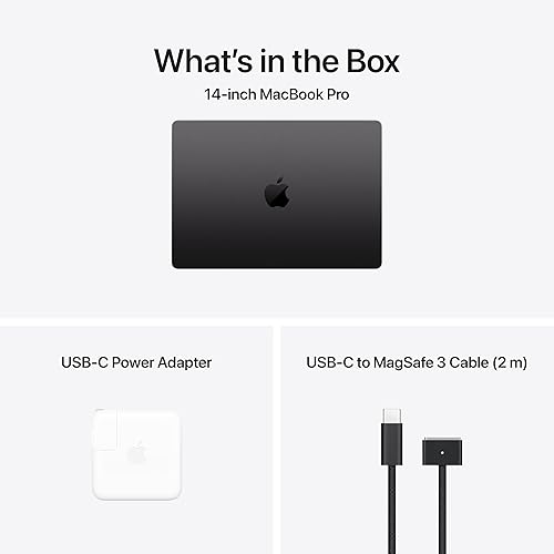 APPLE 2025 MACBOOK PRO 14.2 SPACE BLACK M5 CHIP 10-CORE CPU GPU, 16GB RAM, 1TB SSD