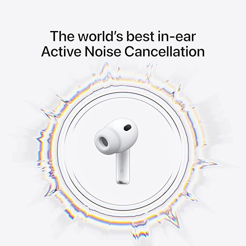 APPLE AIRPODS PRO 3 WIRELESS EARBUDS WITH ANC, HEART RATE, LIVE TRANSLATION, SPATIAL AUDIO, USB-C
