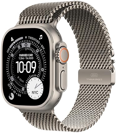 APPLE WATCH ULTRA 3 GPS CELLULAR 49MM TITANIUM CASE MULTISPORT SMARTWATCH WITH HEALTH TRACKING