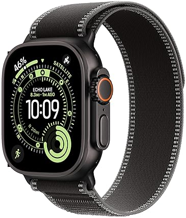 APPLE WATCH ULTRA 3 GPS CELLULAR 49MM TITANIUM CASE BLACK TRAIL LOOP SMARTWATCH
