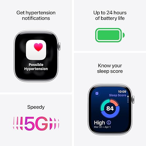 APPLE WATCH SERIES 11 GPS CELLULAR 46MM SLATE TITANIUM CASE WITH MILANESE LOOP, FITNESS TRACKER