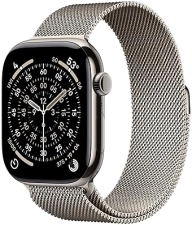 APPLE WATCH SERIES 11 GPS CELLULAR 46MM TITANIUM CASE MILANESE LOOP SMARTWATCH, HEALTH FITNESS