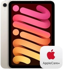 APPLE IPAD MINI A17 PRO 8.3 RETINA 128GB WI-FI 6E 12MP CAMERA TOUCH ID APPLECARE STARLIGHT
