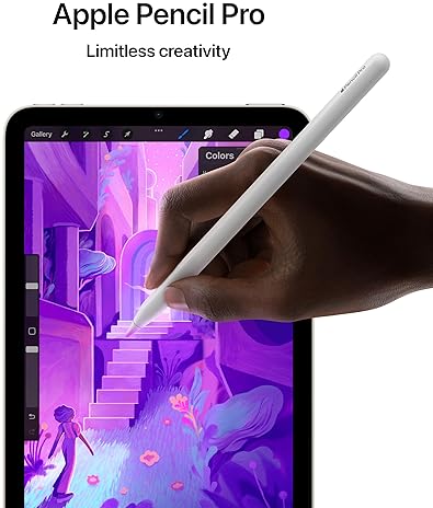 APPLE IPAD MINI A17 PRO 8.3 RETINA 128GB WI-FI 6E 12MP CAMERA TOUCH ID APPLECARE STARLIGHT