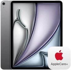 APPLE IPAD AIR 13 M3 CHIP 128GB SPACE GRAY TOUCH ID WI-FI 6E 12MP CAMERA 2-YEAR APPLECARE