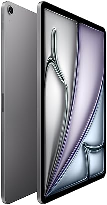 APPLE IPAD AIR 13 M3 CHIP 128GB SPACE GRAY TOUCH ID WI-FI 6E 12MP CAMERA 2-YEAR APPLECARE