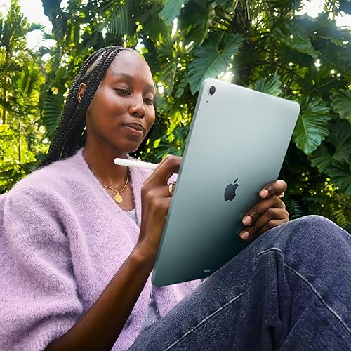 APPLE IPAD AIR 13 M3 CHIP 128GB SPACE GRAY TOUCH ID WI-FI 6E 12MP CAMERA 2-YEAR APPLECARE