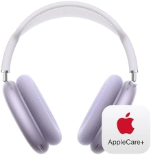 APPLE AIRPODS MAX PURPLE OVER-EAR WIRELESS HEADPHONES WITH ACTIVE NOISE CANCELLATION APPLECARE