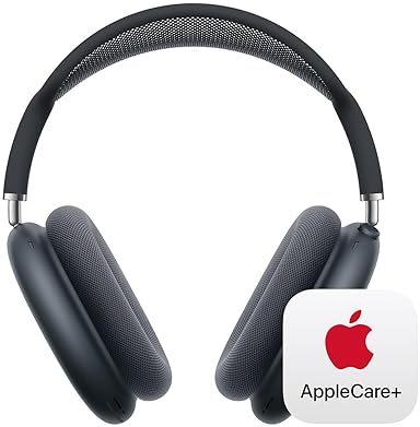 APPLE AIRPODS MAX OVER-EAR WIRELESS HEADPHONES, ACTIVE NOISE CANCEL, SPATIAL AUDIO, MIDNIGHT