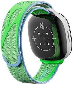 FITBIT ACE LTE KIDS SMARTWATCH BAND WATER RESISTANT, ONE SIZE, SPOOKY PUGS DESIGN