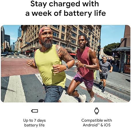 FITBIT CHARGE 6 FITNESS TRACKER WITH GPS, HEART RATE, GOOGLE APPS 6-MONTH PREMIUM, BLACK