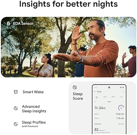 FITBIT CHARGE 6 FITNESS TRACKER WITH GPS, HEART RATE, GOOGLE APPS 6-MONTH PREMIUM, BLACK