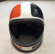 HARLEY DAVIDSON VINTAGE HELMET ARTHUR FULMER BUCO BELL