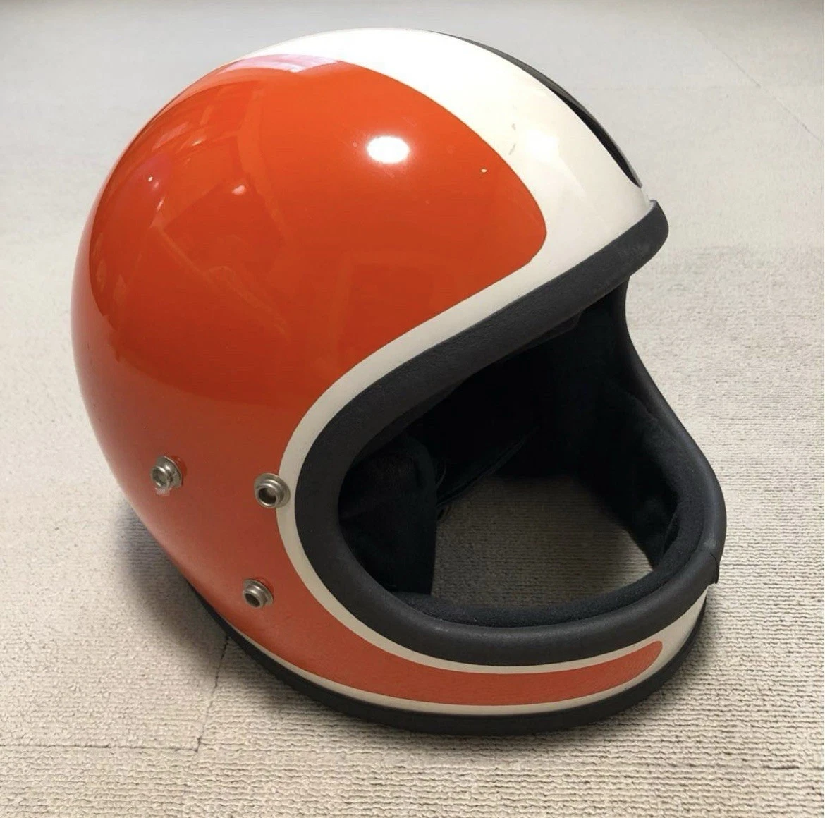 HARLEY DAVIDSON VINTAGE HELMET ARTHUR FULMER BUCO BELL