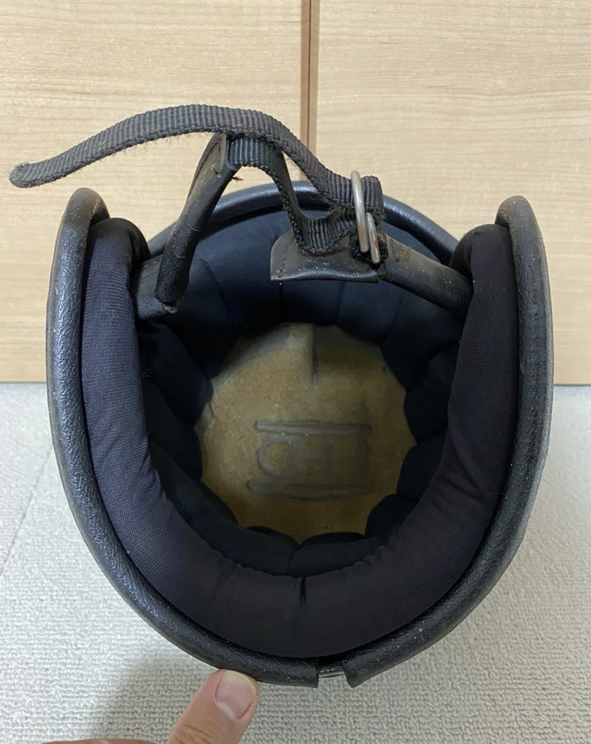 HARLEY DAVIDSON VINTAGE HELMET ARTHUR FULMER BUCO BELL1
