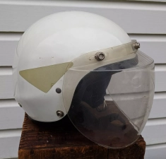 HARLEY DAVIDSON MOTORCYCLE HELMET VTG BIKE BELL OLD SCHOOL BIKER