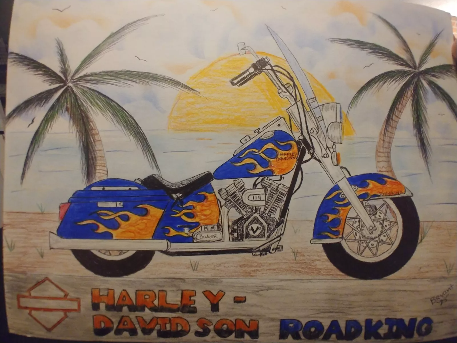 HARLEY DAVIDSON ARTWORK