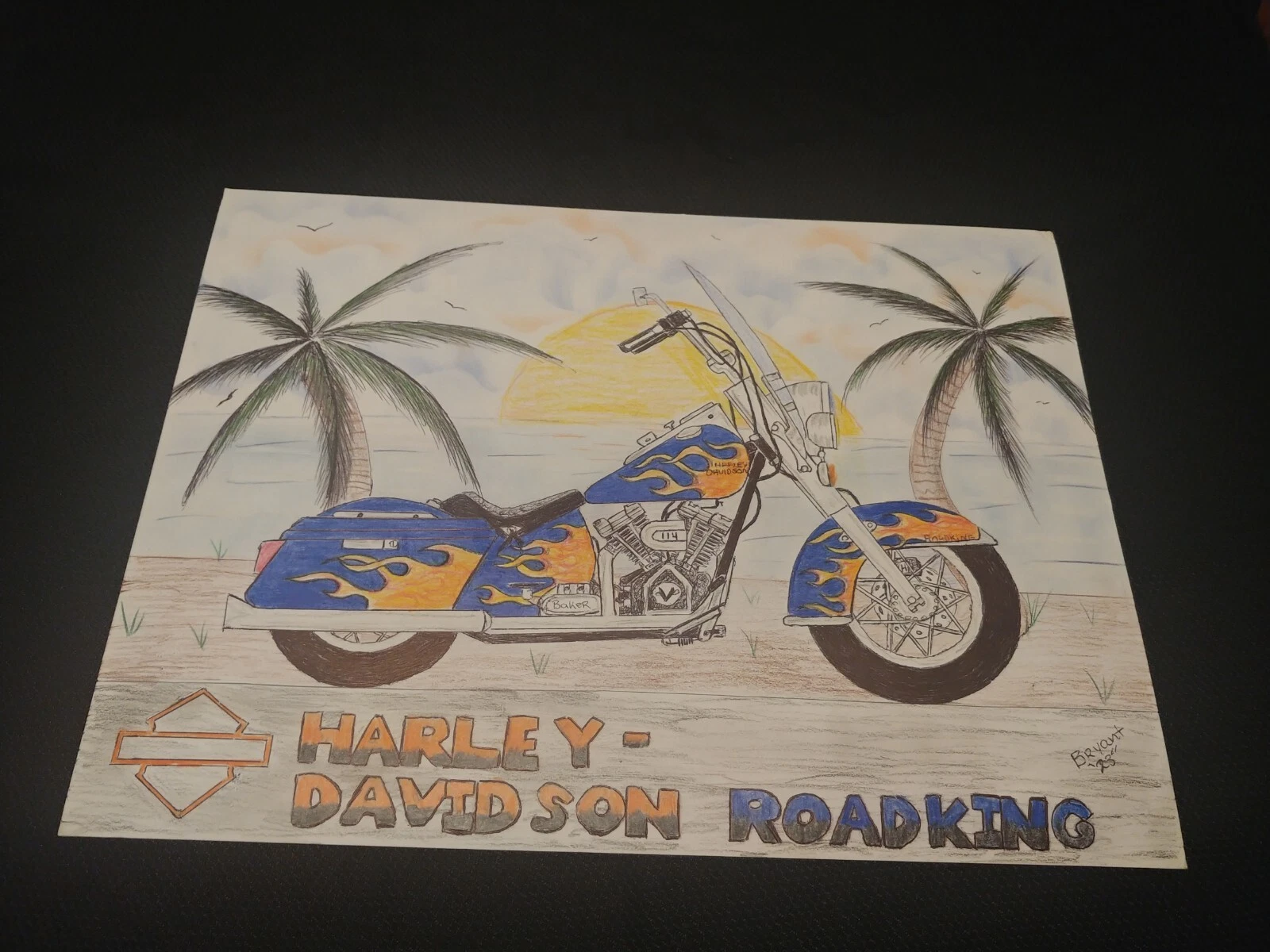 HARLEY DAVIDSON ARTWORK