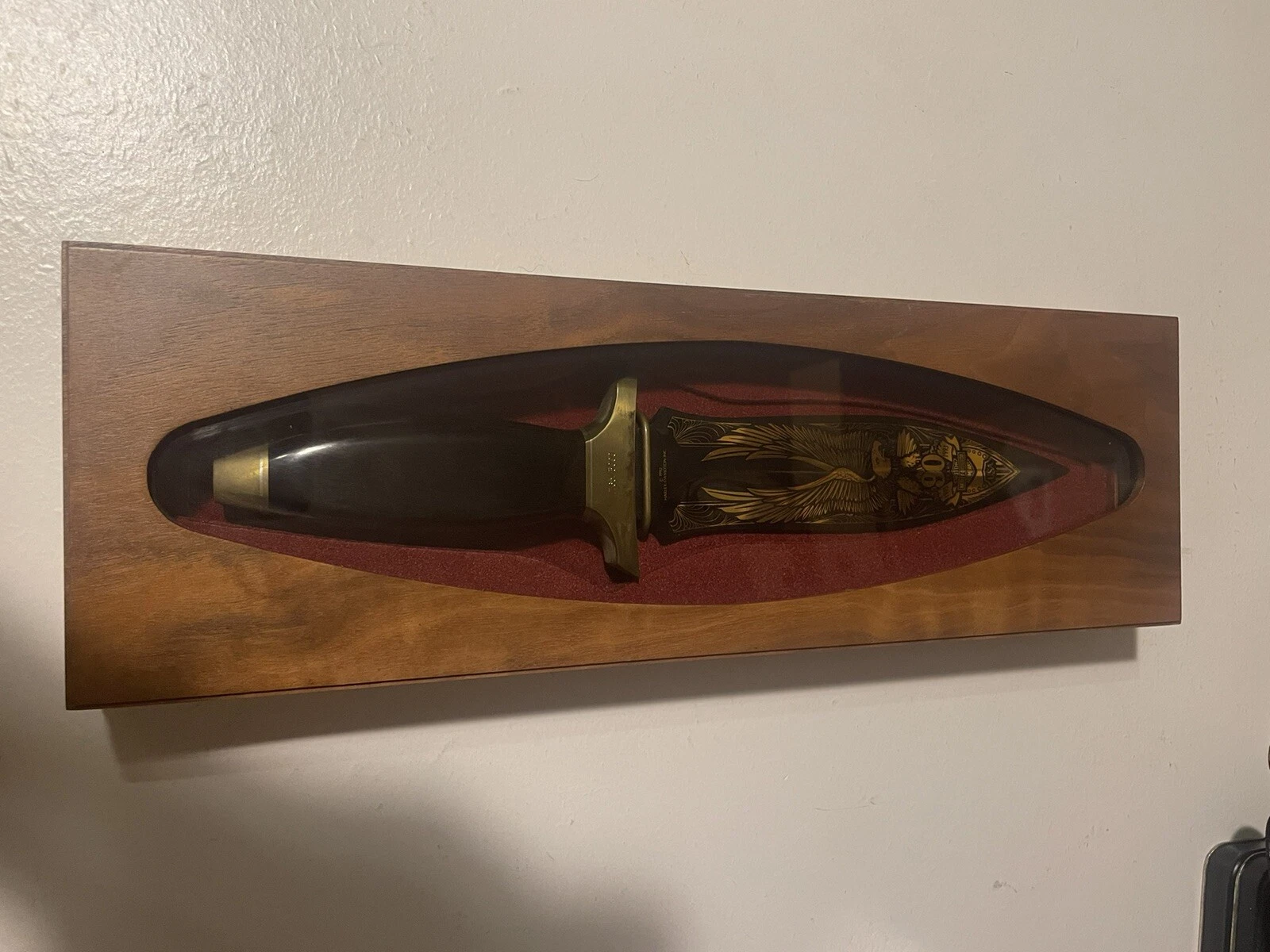 HARLEY DAVIDSON 90TH ANNIVERSARY LIMITED EDITION KNIFE WITH CASE VINTAGE GERBER