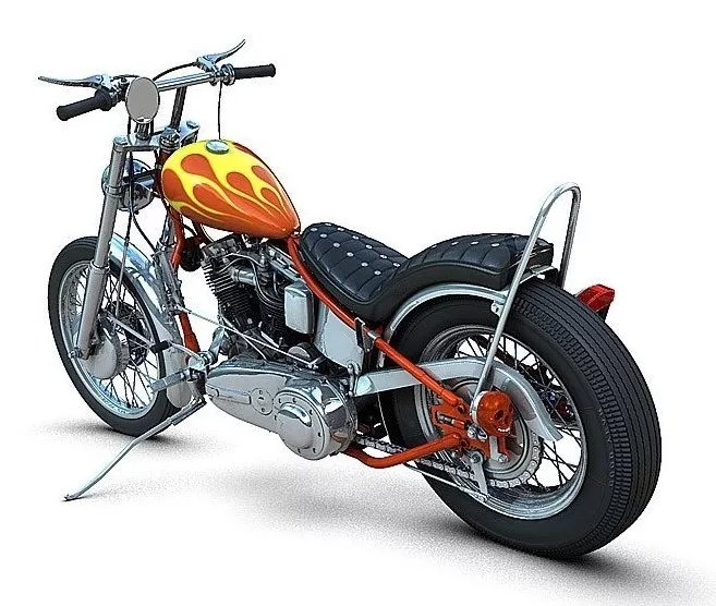 HARLEY DAVIDSON MOTORCYCLE 1969 EASY RIDER MOVIE BILLY BIKE CHOPPER METAL MODEL