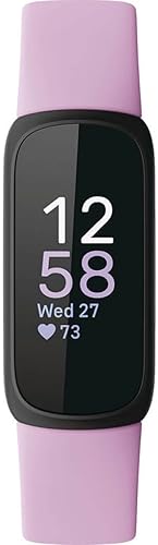 FITBIT INSPIRE 3 FITNESS TRACKER, STRESS SLEEP MONITORING, HEART RATE, LILAC BLISS, S L BANDS