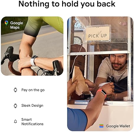 FITBIT CHARGE 6 FITNESS TRACKER, HEART RATE, GPS, GOOGLE APPS, 6-MONTH PREMIUM, PORCELAIN SILVER