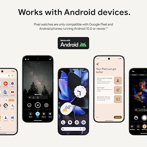 FITBIT GOOGLE PIXEL WATCH 3 45MM LTE 2024 HEART RATE, FITNESS, RUNNING, 24H BATTERY, HAZEL ALUMINUM