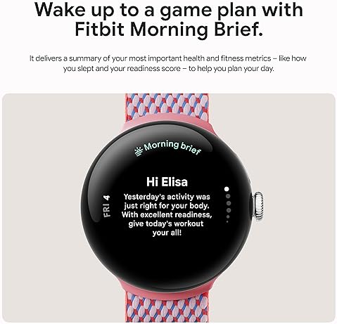 FITBIT GOOGLE PIXEL WATCH 3 45MM 2024 - ANDROID SMARTWATCH, HEART RATE, FITNESS, MATTE BLACK, WI-FI