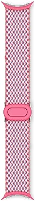 FITBIT GOOGLE PIXEL WATCH 3 WOVEN BAND 45MM PEONY PINK COMPATIBLE ONLY WITH PIXEL WATCH 3 45MM