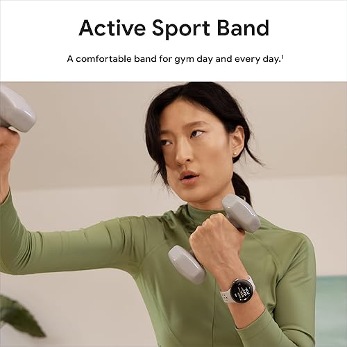 FITBIT GOOGLE ACTIVE SPORT BAND FOR PIXEL WATCH 1 2 3 41MM , PORCELAIN SMALL COMPATIBLE REPLACEMENT STRAP