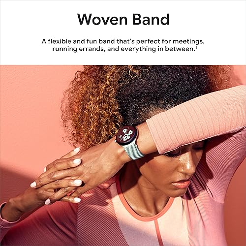 FITBIT GOOGLE PIXEL WATCH WOVEN BAND, SAGE FITS PIXEL WATCH, WATCH 2, 41MM WATCH 3 OFFICIAL ACCESSORY