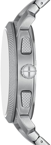 FOSSIL MENS MACHINE CHRONOGRAPH WATCH, STAINLESS STEEL, WATER RESISTANT, QUARTZ MOVEMENT