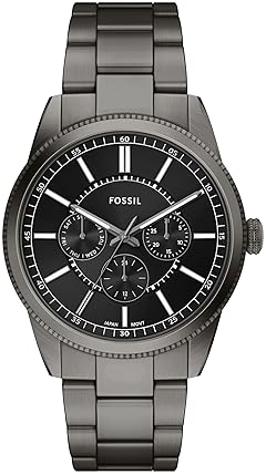 FOSSIL MENS PEARSON MULTIFUNCTION STAINLESS STEEL WATCH, CHRONOGRAPH, WATER RESISTANT