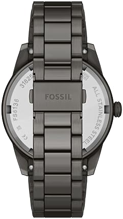 FOSSIL MENS PEARSON MULTIFUNCTION STAINLESS STEEL WATCH, CHRONOGRAPH, WATER RESISTANT