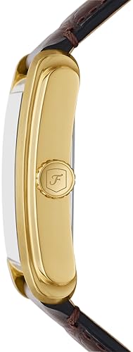 FOSSIL CARRAWAY MENS QUARTZ WATCH, STAINLESS STEEL, THREE-HAND ANALOG WRISTWATCH