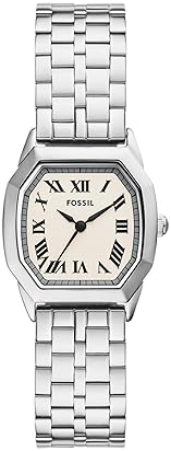 FOSSIL HARLOW WOMEN S STAINLESS STEEL BRACELET WATCH, THREE-HAND ANALOG, ELEGANT LADIES WATCH