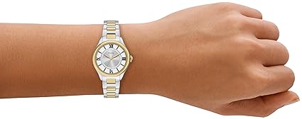 FOSSIL GILMORE WOMENS WATCH THREE-HAND ANALOG WITH DATE DISPLAY, STAINLESS STEEL