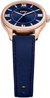 FOSSIL GILMORE WOMENS WATCH THREE-HAND ANALOG WITH DATE DISPLAY, STAINLESS STEEL BRACELET
