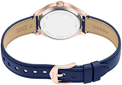 FOSSIL GILMORE WOMENS WATCH THREE-HAND ANALOG WITH DATE DISPLAY, STAINLESS STEEL BRACELET