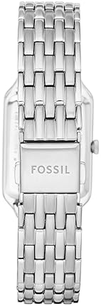 FOSSIL RAQUEL WOMENS QUARTZ WATCH, STAINLESS STEEL, THREE-HAND ANALOG WRISTWATCH