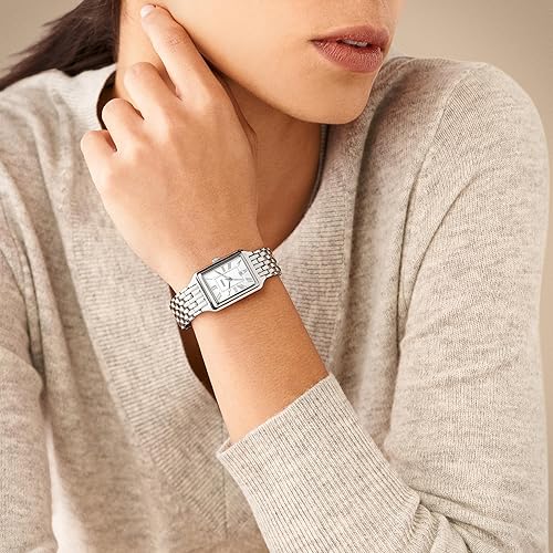 FOSSIL RAQUEL WOMENS QUARTZ WATCH, STAINLESS STEEL, THREE-HAND ANALOG WRISTWATCH