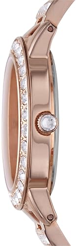 FOSSIL WOMENS JESSE QUARTZ WATCH, STAINLESS STEEL BRACELET, THREE-HAND ANALOG WRISTWATCH