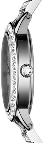 FOSSIL JESSE WOMENS QUARTZ WATCH, STAINLESS STEEL, THREE-HAND ANALOG WRISTWATCH