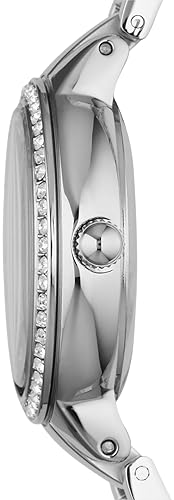 FOSSIL VIRGINIA WOMENS QUARTZ STAINLESS STEEL WATCH ELEGANT THREE-HAND ANALOG WRISTWATCH