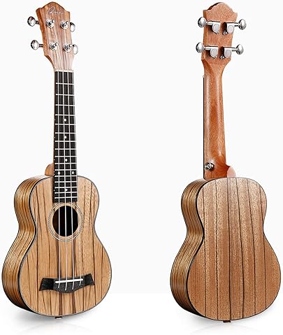 RANCH 21 SOPRANO UKULELE STARTER KIT FOR BEGINNERS ONLINE LESSONS, BAG, TUNER, STRAP, STRINGS