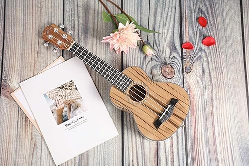 RANCH 21 SOPRANO UKULELE STARTER KIT FOR BEGINNERS ONLINE LESSONS, BAG, TUNER, STRAP, STRINGS