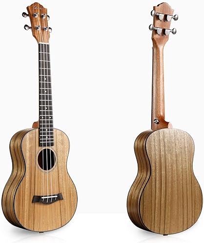 RANCH 26 TENOR UKULELE STARTER KIT FOR BEGINNERS GIG BAG, TUNER, STRAP, LESSONS AQUILA STRINGS
