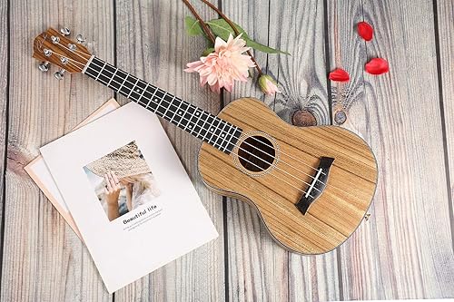 RANCH 26 TENOR UKULELE STARTER KIT FOR BEGINNERS GIG BAG, TUNER, STRAP, LESSONS AQUILA STRINGS